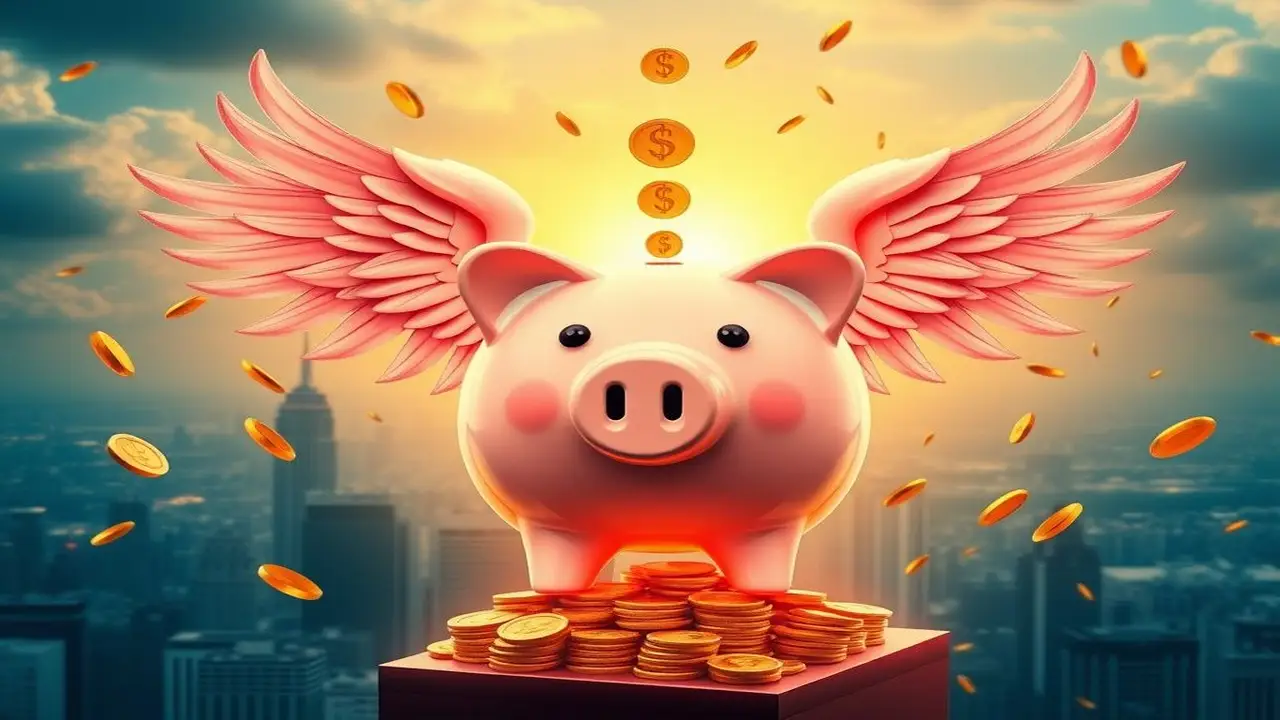 Cerdito volador, dinero y crecimiento urbano