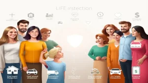 Infografía: etapas de vida, protección, finanzas